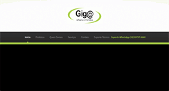 Desktop Screenshot of gigasistemas.com.br